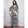 Miniatyrbillede 1 af 4: Afslappede zebra kaftan saronger