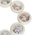 Miniatyrbild 4 av 5: 8 st Resin Blandade Nagelpaljetter Färgglada Nagelkonst Nagelglitter Paljetter Flakes DIY Design Manikyrdekorationer