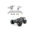 Miniatyrbilde 5 av 5: Metallstyringsmontering Styringsbellcranksett for Jlb Racing Cheetah 11101 21101 J3 Speed 1/10 Rc