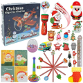 Miniatyrbild 5 av 5: 24 dagar/ set Fidget Toys Jul Adventskalenderpaket Anti Stress Toy Kit Stress Relief Figet Toy Blind Box Barn Julklapp style 4