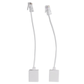 Pikkukuva 1 / 5: 2-osainen 8p4c / Rj45 Uros Rj11 6p4c Naaras M / F -sovitin Puhelin Ethernet