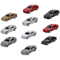 Miniatyrbillede 1 af 5: 10 Pakker 1/87 Mini Modelbil Malede Bilmodeller Bygge Toglandskab Bygge Toglayout Sæt Mod
