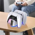Miniatyrbillede 2 af 5: Spilhåndtag Strømkilde Controller Ladestation 2 Slots Opladningsdock til