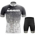 Pikkukuva 1 / 5: SRAM Miesten Pyöräilyvaatteet Kesä Miesten Setit 2023 Mtb Set Urheiluvaatteet Shortsit Univormu Jersey Housut Mies Vaatteet Paita Ruokalappu Beige M