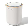 Miniatyrbillede 1 af 5: Smart Sensor Skraldespand Køkken Badeværelse Toilet Affaldsspand Bedste Automatisk Induktion Vandafvisende Spand Med Låg 12l (hvid