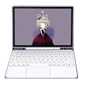 Pikkukuva 4 / 5: YT098B-A Yhteensopiva iPad Air (2020) / (2022) Pyöreät näppäimet Langaton Bluetooth-näppäimistö kosketuslevyllä, ihoa myötäilevä iskunkestävä jalusta Purple