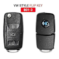 Miniatyrbillede 3 af 5: KEYDIY B01-3 Fjernbetjening Bilnøgle Universal 3 Knapper til Style til KD900/-X2 MINI/ URG200 Program