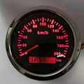 Pikkukuva 4 / 5: 85mm 200km/h GPS-nopeusmittari 9-32V punaisella taustavalolla, matkamittari sopii kaikenlaisiin