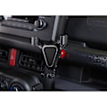 Miniatyrbilde 1 av 5: Multifunksjonell telefonholderbrakett for Jimny Jb74 2019 2020 2021 2022 biltilbehør, svart