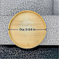 Miniatyrbillede 4 af 5: Sofa Armlæns Clip Type Rund Bambus Bakke Gave