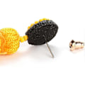 Miniatyrbilde 3 av 5: Lange Vevde Duskeøreringer   u2013 Store Boho Statement Duske Lagdelte Dingleøreringer for Kvinner Jenter, Store Bohemske Tråd Fringe Lagdelte Lysekrone Dr
