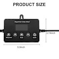 Miniatyrbilde 1 av 5: Smart LED Akvarielys Timer Kontroller Dimmer Fisketank Lys Kontroller Og Dimmer