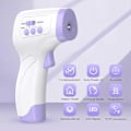 Miniatyrbillede 2 af 5: Infrarødt pandetermometer til voksne med feberalarm, 2 i 1 kontaktfrit pandetermometer med hukommelsesfunktion, LCD-display, infrarødt T