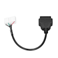 Miniatyrbild 4 av 5: 31cm/12.2in 26Pin OBD2 Kabeladapter Bildiagnostikkontakt Ersättning för TESLA MODEL S/X-Yvan