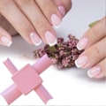 Miniatyrbild 1 av 5: Pro Franska Nagelspetsar Modell Trimmer Guide för Akrylnaglar Fransk Manikyr Cutter Nagelkonstverktyg