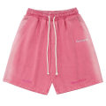 Miniatyrbild 1 av 5: Pan-byxor Herr Retro Tide Brand Gör gammaldags jeansshorts Herr Och Kvinnor Rose red M