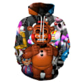 Pikkukuva 1 / 2: Lapset Pojat Tytöt Viisi yötä Freddy's-hupparissa 3D- printed huppari Casual neulepuserot color 3 160