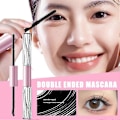 Miniatyrbillede 3 af 5: Dobbeltsidet Mascara 4D Silk Fiber Vandtæt Langtidsholdbar Volumengivende Skønhed