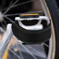 Miniatyrbillede 2 af 4: 4 stk. letvægts cykelpedalremme til fixed gear cykel (sort)
