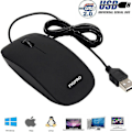 Miniatyrbillede 1 af 5: Kablet USB Optisk Mus Til PC Acer Laptop Computer Scroll Hjul Mus