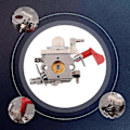 Miniatyrbillede 4 af 5: Karburator til -668 -997 Rc Dele til Baja 5B 5T 5SC 5IVE-T Motor Karburator Edition d