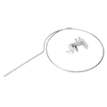 Pikkukuva 2 / 3: Metallinen pyöreä housujen kuminauhan pujotusneula ompelutarvikkeet (S 18,5 cm)