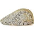 Miniatyrbild 2 av 5: Herr Andningsbar Mesh Sommarhatt Justerbar Newsboy Basker Ivy Flat Cap
