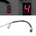 Miniatyrbilde 3 av 5: Universal LED Digital Girindikator Motorsykkel Display Girspak Sensor Hastighet Gir Display Indikator Motorsykkel Tilbehør P20211224818
