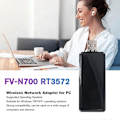 Miniatyrbillede 5 af 5: USB WiFi Adapter, Dual Band Trådløs Netværksadapter til Samsung