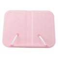 Miniatyrbillede 1 af 5: Justerbar bogholder til læsning med sideclips, lærebogsholder til tablet, opskriftsbog, pink basisversion