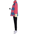 Pikkukuva 4 / 4: Anime Howl Cosplay -asu Howl Cosplay -asu Miesten set Halloween Carnival -asu Takki Paita Housut Kaulakoru Set L