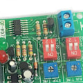 Miniatyrbild 3 av 5: 2st Dubbel Tid Justerbar Fördröjning Timing Relä Repetera På Av Stänga Loop Timer Modul Ac 100v 110v 24
