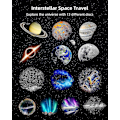 Miniatyrbillede 2 af 5: 13 i 1 Planetarium Galaxy Projektor, 8k Stjerneprojektor med Timer, Nebula Stjernenatlys til Børn - Excellence