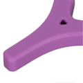 Miniatyrbilde 5 av 5: Kjeveøvelser for tannregulering Y-formet, forhindrer ansiktsforvrengning, trygg matvaregodkjent gummi, tannjusterings-kjeveøvelser, lilla druesmak