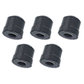 Miniatyrbillede 1 af 3: 5 stk. Trombone Slide Gummi Endestykke Trombone Bumpers Trombone Beskyttere Trombone Reparationsværktøj