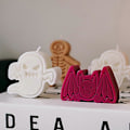 Miniatyrbild 5 av 5: 4 st Kreativa Skelett Pumpa Doftljus Perfekt Halloweenpresent för Mysig Atmosfär Unika Formprydnader
