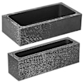 Miniatyrbilde 1 av 5: 2 stk. 1 kg 665 G Ingotsform Digel Metallstøpeform Digelform For Gullsmelting Raffinering
