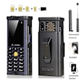 Miniatyrbillede 3 af 5: Robust udendørs mobiltelefon med stor batterikapacitet, lang standbytid, antenne, godt signal, fire SIM-kort, 3D-bokshøjttaler, E-bog - Mørkeblå, 2024 Tian
