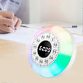 Miniatyrbillede 5 af 5: Genopladelig Visuel Timer med RGB Lys, 60 Minutters Nedtællingstimer til Hjemmeklasselokale Kontor Køkken