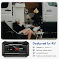 Miniatyrbillede 4 af 5: RV Kulilte- og Propangasdetektor, Dobbelt LP/CO Gasalarm med Separate LCD Indikatorlys Edition d