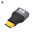 Miniatyrbillede 2 af 3: Bærbar PVC Video Adapter Micro Mini HDMI til HDMI 8K Forskellige Typer Skærm