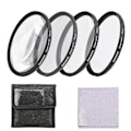 Miniatyrbillede 1 af 5: 72mm Makro Filter Sæt 4stk (+1,+2,+4,+10) Makro Filtre Makroobjektiv Filter Sæt med Filt