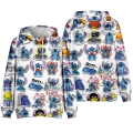 Pikkukuva 1 / 3: Lapset Pojat Tytöt Lilo & Stitch -huppari pitkähihainen huppari Topit Lahjat style 3 120