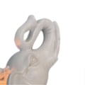 Miniatyrbild 2 av 4: Elefant Ljusstake Dekorativ Harts Hållbar Staty Ljusstake för Hem Bord Studierum Typ B