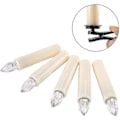 Miniatyrbilde 2 av 4: 20 stk LED-lys, LED-julelys, trådløse, dimmbare, flammefrie julelys til juletre, julepynt, bryllup, bursdag