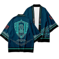 Miniatyrbild 5 av 5: Ny trend Nya kostymer Japanska Miku Cosplay Kostymer Prinsessan Miku Dam/män Kofta Ytterkläder Topp Haori Coat Yukata 4XL C