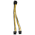 Pikkukuva 1 / 5: Pcie 8 Pin - 2 X 8 Pin (6+2) Pci -sovitinvirtajohto Pcie Y -jakajajohdon jatkojohto 8 tuumaa (4
