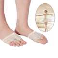 Miniatyrbillede 2 af 2: Ballet Mave Dansesko Fod Thong Dansesko Halv Sål Fitness Tilbehør (Hudfarve/r)