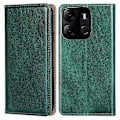 Miniatyrbild 1 av 5: Kompatibelt för Tecno Spark Go 2023 4G PU Läder Ställ Plånboksfodral Magnetiskt Stötsäkert Telefonskal Green