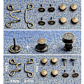 Miniatyrbild 5 av 5: 20-pack Justerbart Midjebandsspänne Set Jeansförlängare Midjebandsspänne Knapp för Byxor Justerbar Jeansknapp Perfekt Passform Direktknapp